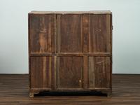 An Anglo-Colonial Brass Mounted Teak Campaign Writing Desk