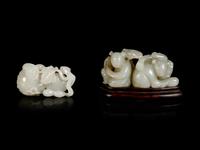 Two Chinese Jade Carvings
