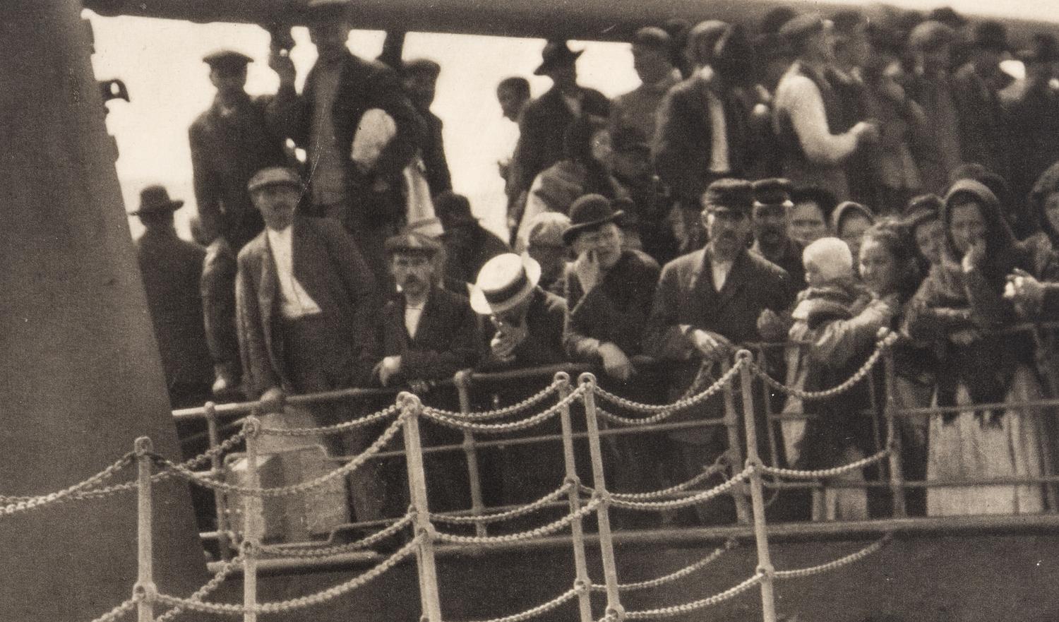 Alfred Stieglitz (1864-1946) The Steerage, 1907 (with original "291" sheet)