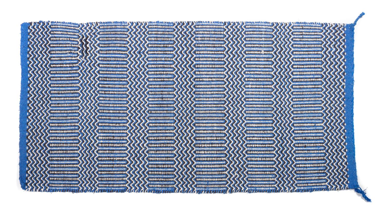 Three Mexican Saddle Blankets Largest 61 x 32 inches