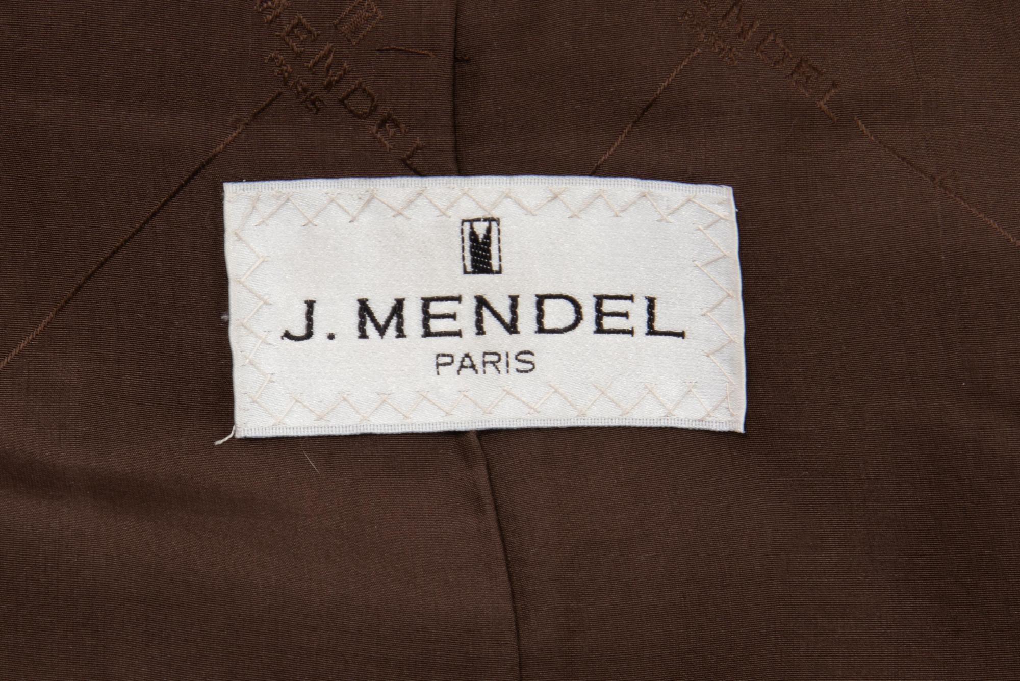 J. Mendel Mahogany Mink Coat, 2000-10s