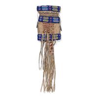 Eastern Plains Beaded Hide Bag
