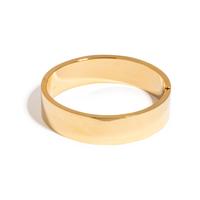 YELLOW GOLD BANGLE BRACELET
