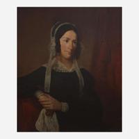 George W. Conarroe (1803-1882) A Pair of Portraits: Mr. & Mrs. Henry Richards of Philadelphia, PA, dated "1834"