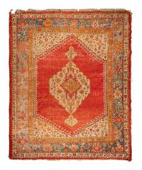 An Oushak Wool Rug
