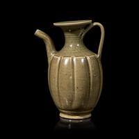 A Chinese Celadon Glazed Ewer, Probably Song Dynasty 或為宋 青釉執壺