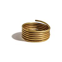 A Roman Gold Spiral Finger Ring