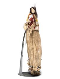 Sioux Beaded Hide Doll