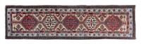 A Northwest Persian Wool Runner 10 feet 10 inches x 3 feet 1 inch.
