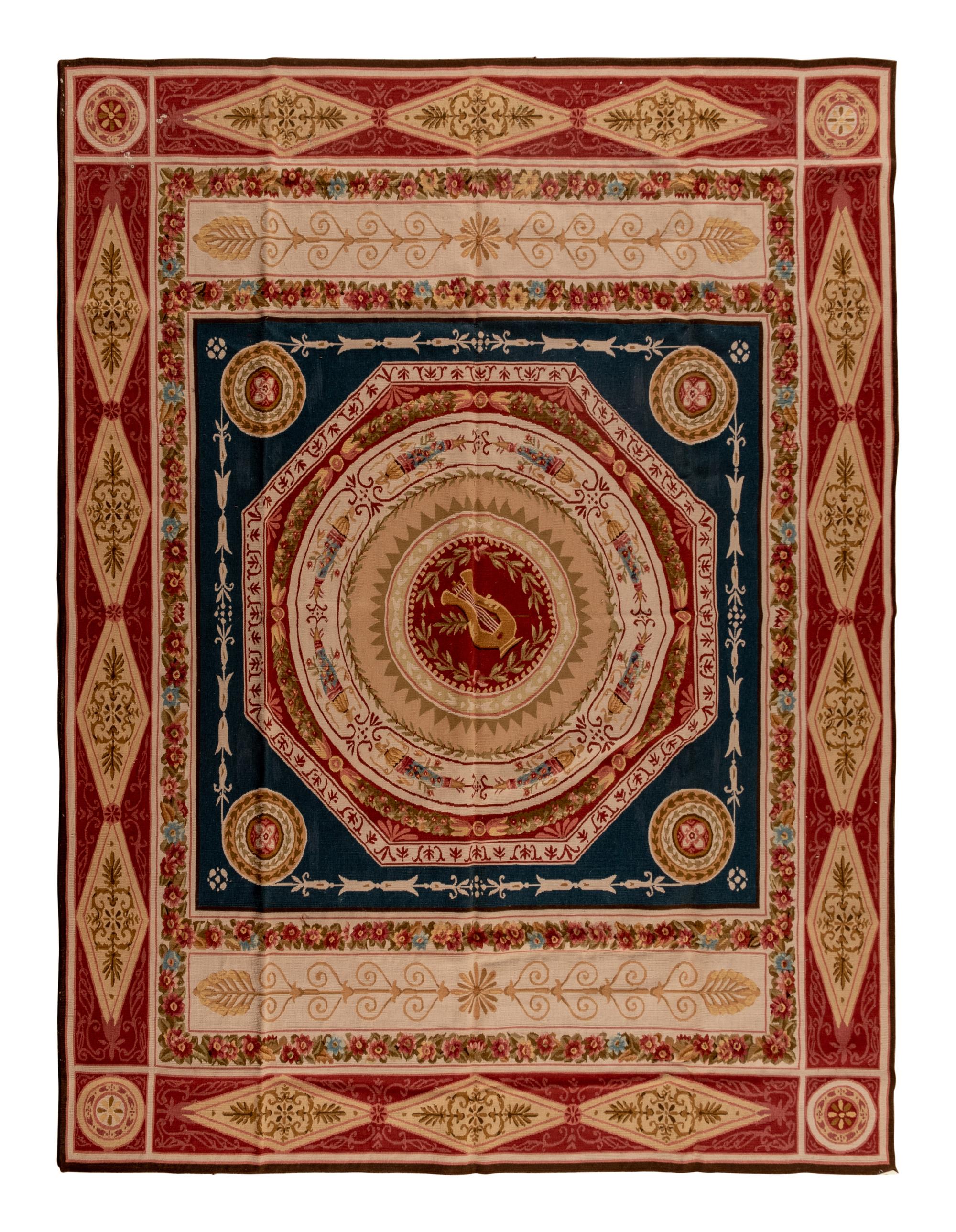 An Empire Style Wool Rug