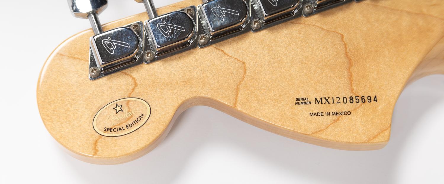 A Fender Special Edition Stratocaster Electric Guitar