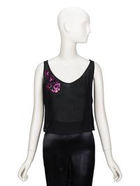 Carven Haute Couture, Floral Pantsuit Ensemble