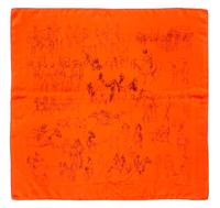 An Hermes 90cm Silk Scarf, 36"x36".