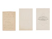 [CORBETT, Thomas H. ("Boston") (1832-1894)]. A group of 3 CDVs, ca 1865.