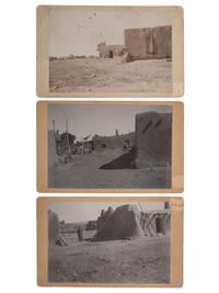 [NEW MEXICO]. A group of 6 photographs, incl. views of Santo Domingo and Taos pueblos, comprising:
