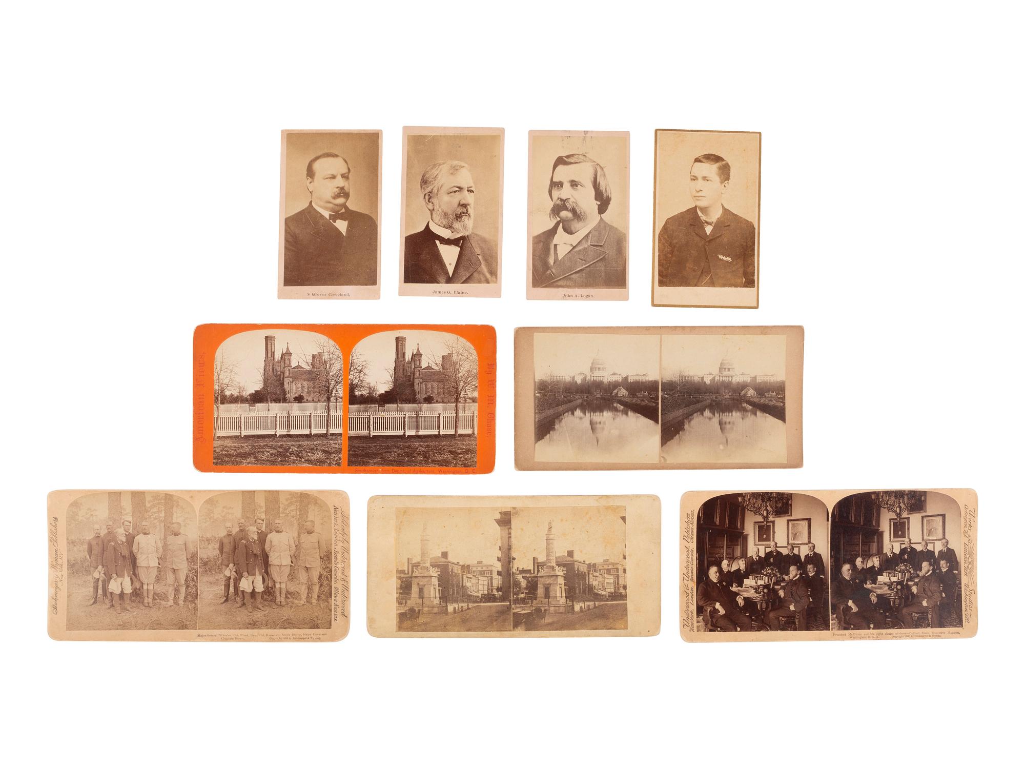 [POLITICS]. Collection of photos of presidents, politicians, and other political subjects.