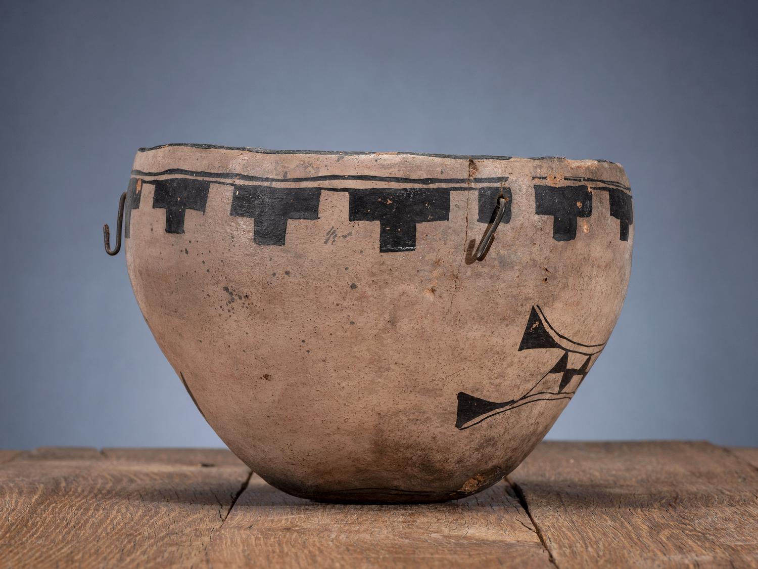 Cochiti Flower Pot, From the Collection of Forrest Fenn