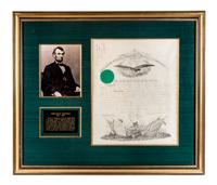 LINCOLN, ABRAHAM. Document signed, Washington, April 7, 1863. Appointment. Countersigned by Stanton.