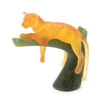 Tiger on Branch Figurine