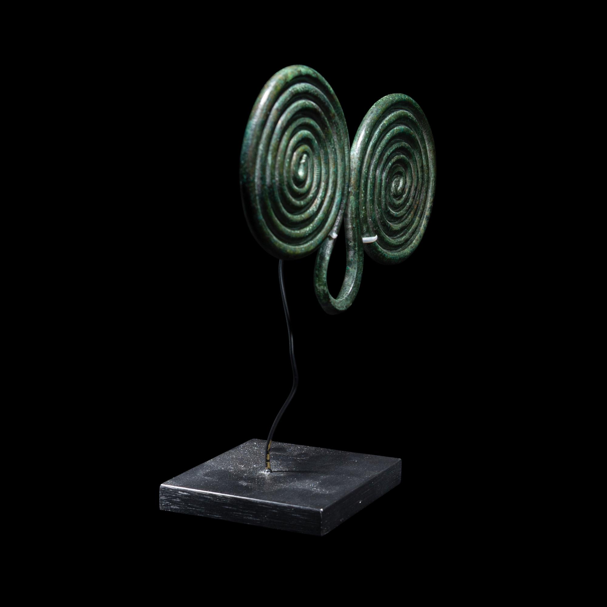 Two European Bronze Fibulae