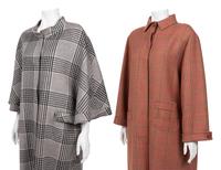 Two Oscar de la Renta Coats, 1980-90s