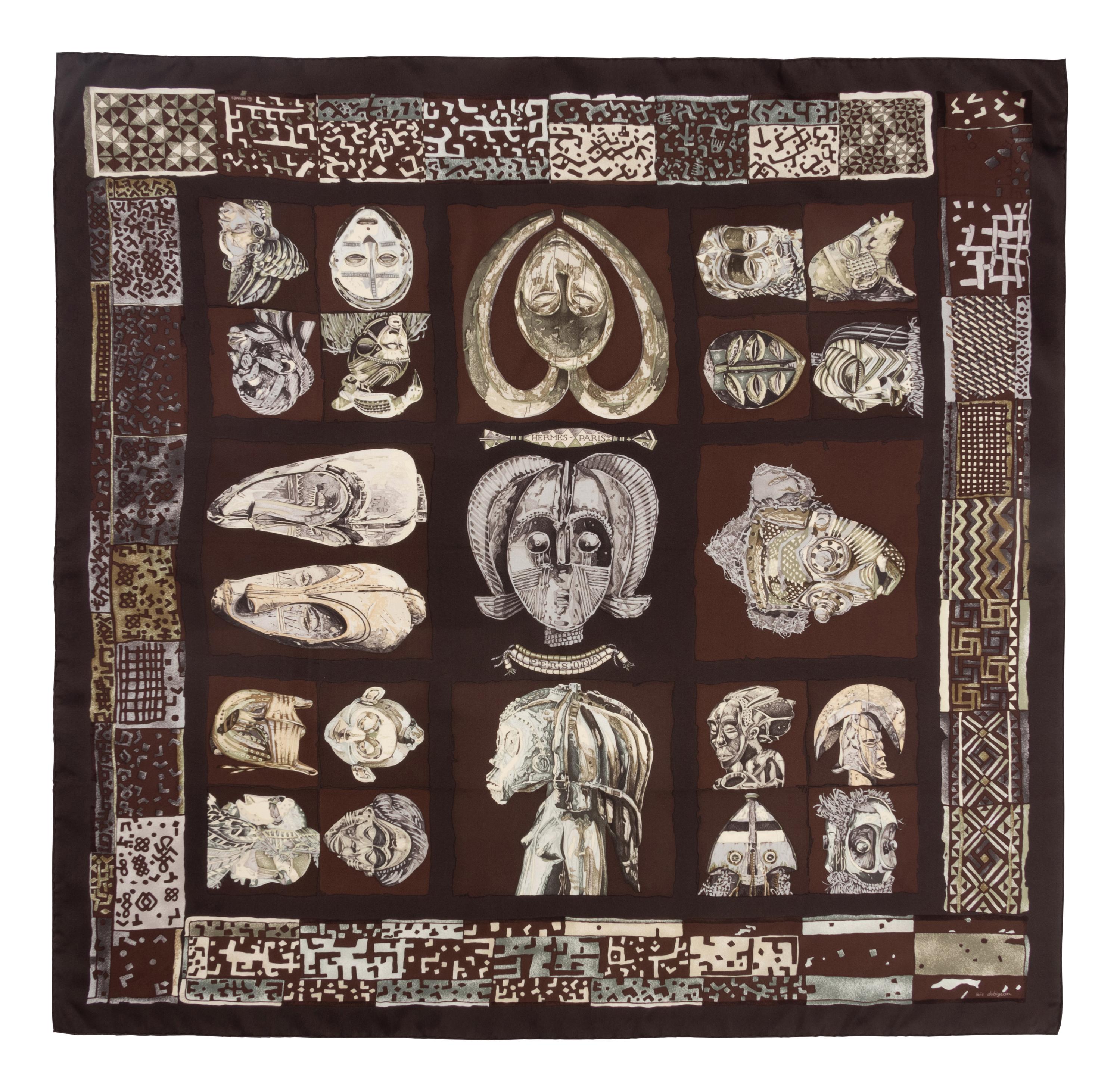 Three Hermès 90cm Silk Scarves