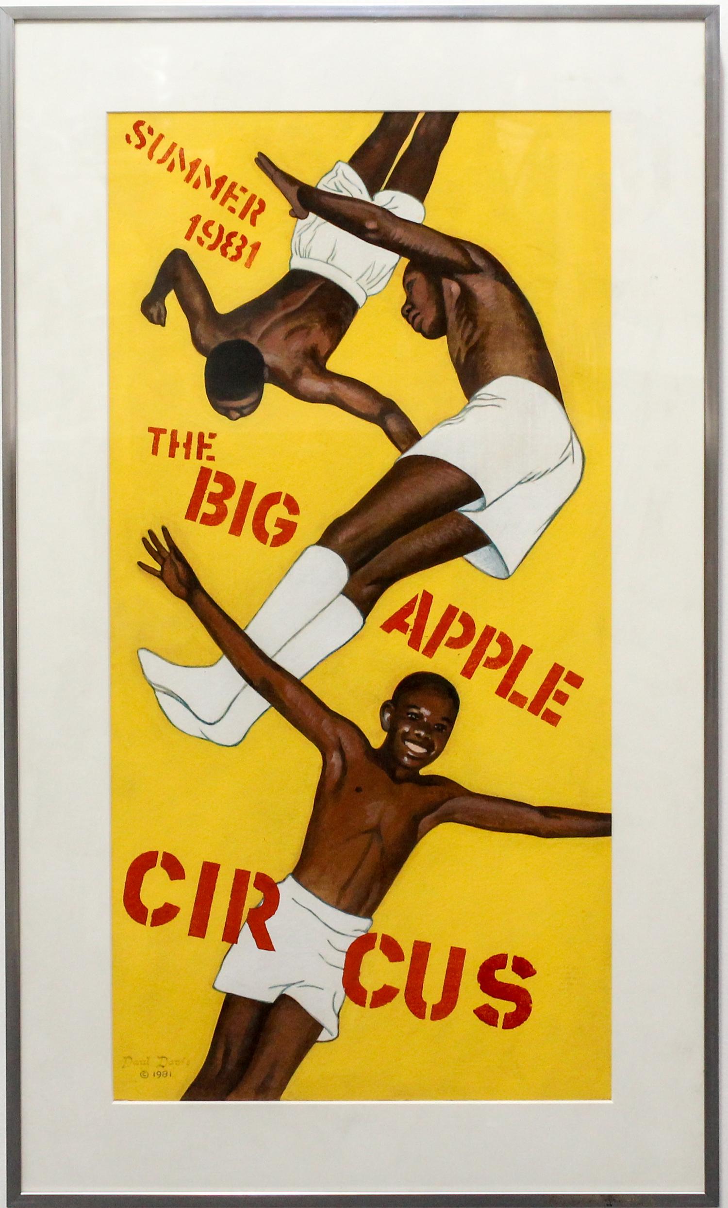 Paul Davis, (American, b. 1938), Big Apple Circus