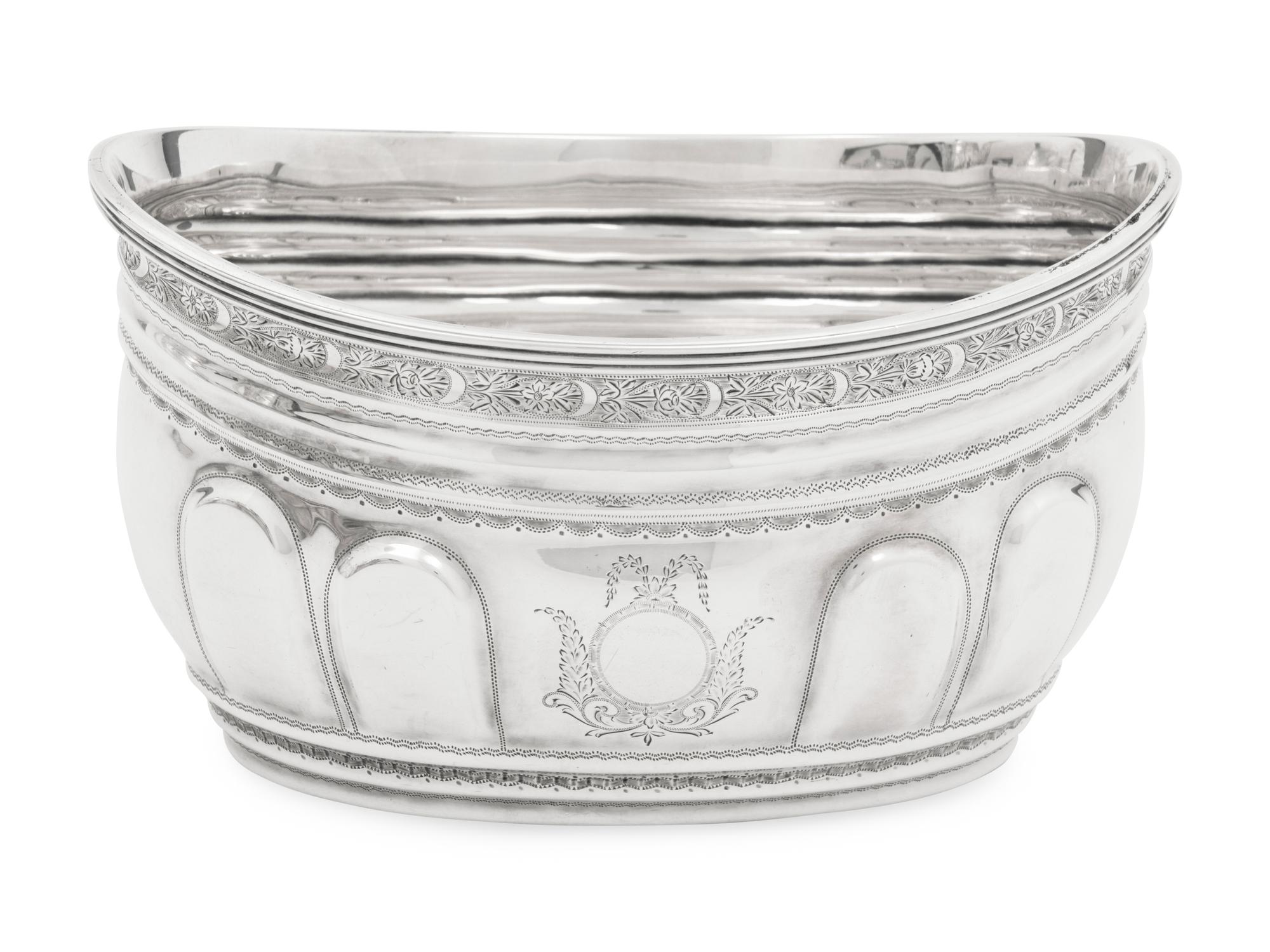 A George III Silver Four-Piece Tea and Coffee Service