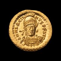 [ANCIENT] EASTERN ROMAN EMPIRE. Marcian (c. 450-457 AD), Av Solidus (4.4g)