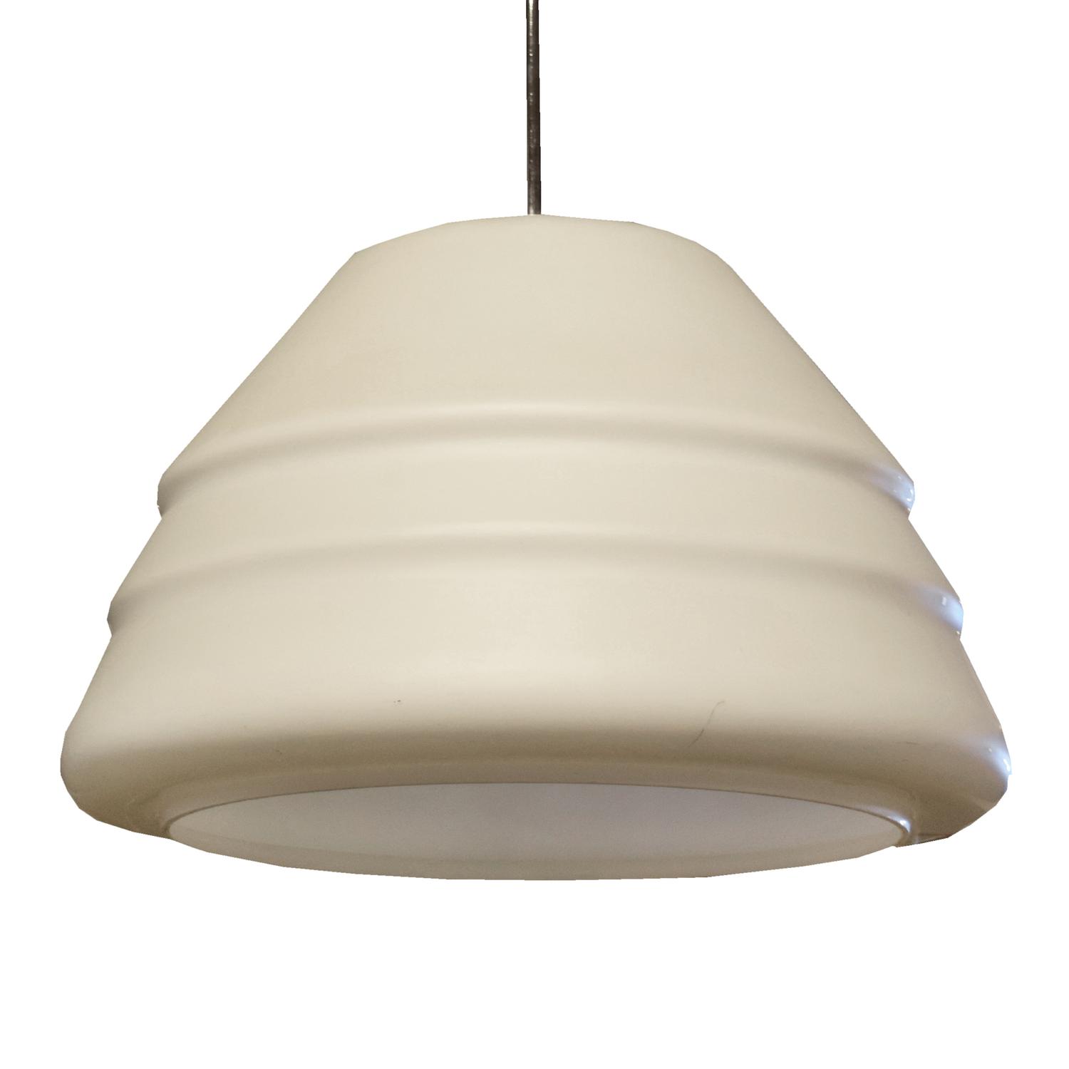 A Mid-Century Light Fixture 16.5" W x 16.5" D x 51" H — Czech Republic, Mid-20th Century