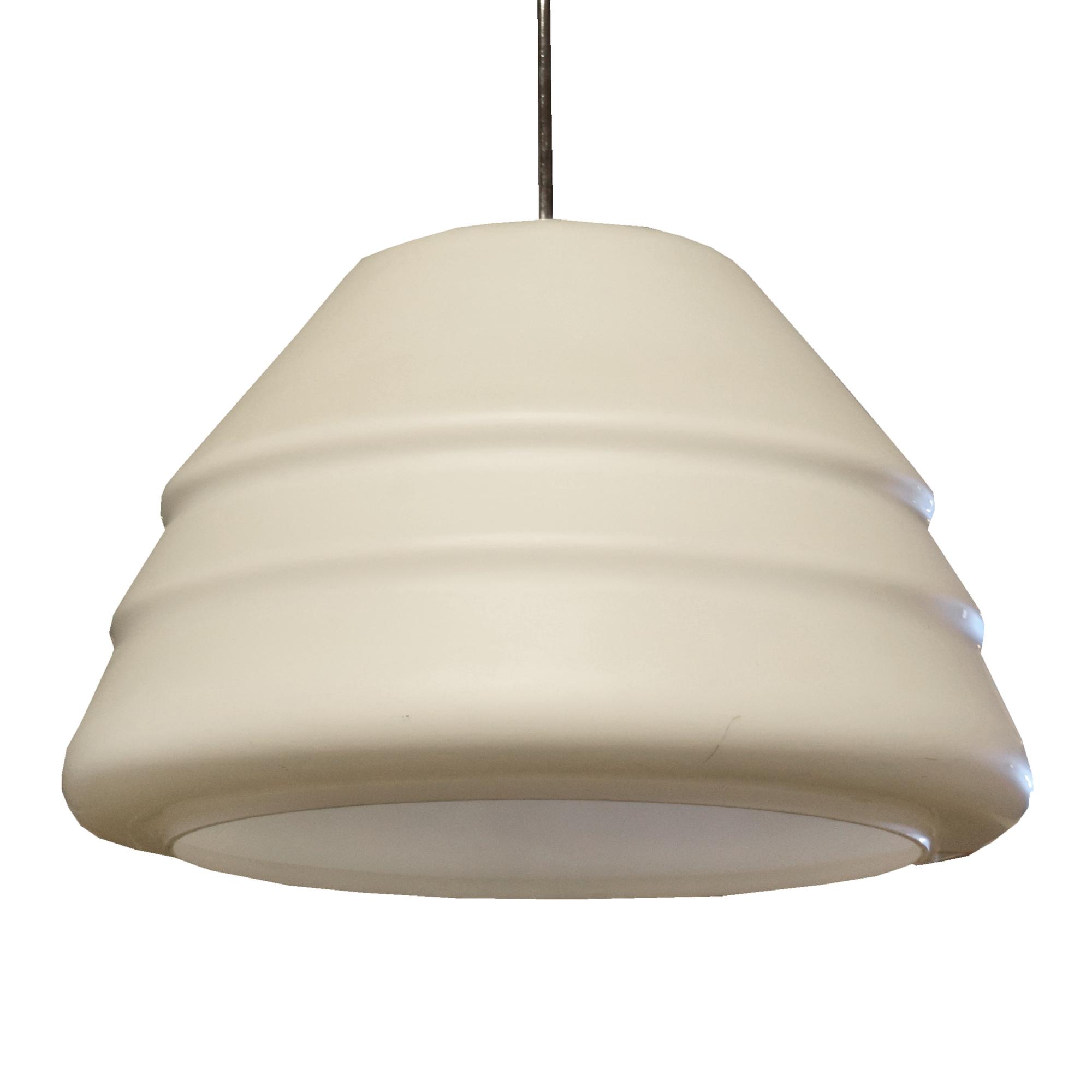 A Mid-Century Light Fixture 16.5" W x 16.5" D x 51" H — Czech Republic, Mid-20th Century