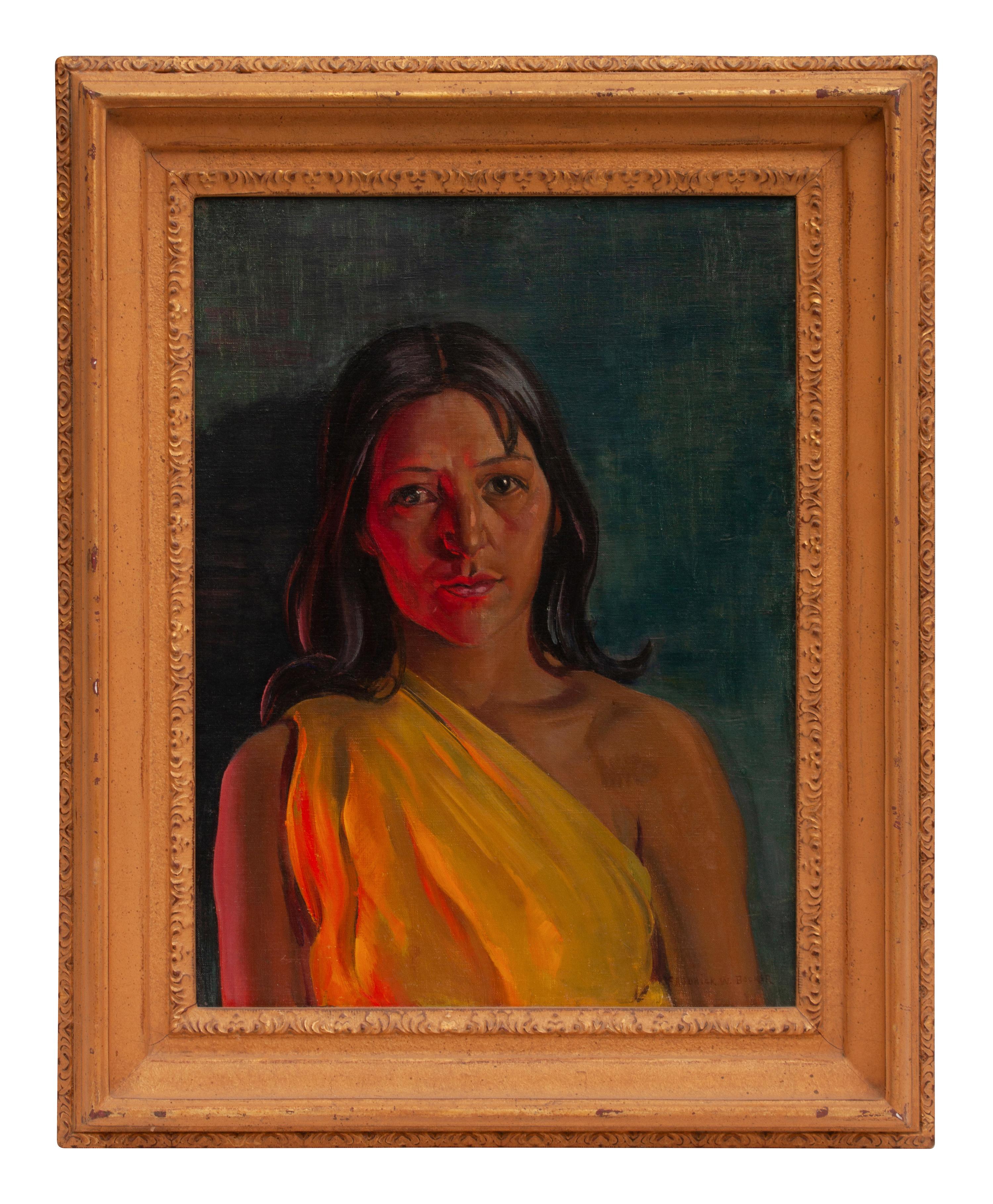 Portrait of an Indian Woman