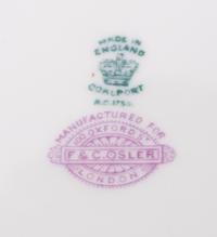 A Group of Coalport Porcelain Dessert Service Articles