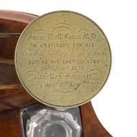 An English Postal Scale and Inkwell