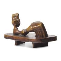 Henry Moore (British, 1898-1986) — Two Piece Reclining Figure #6, 1964