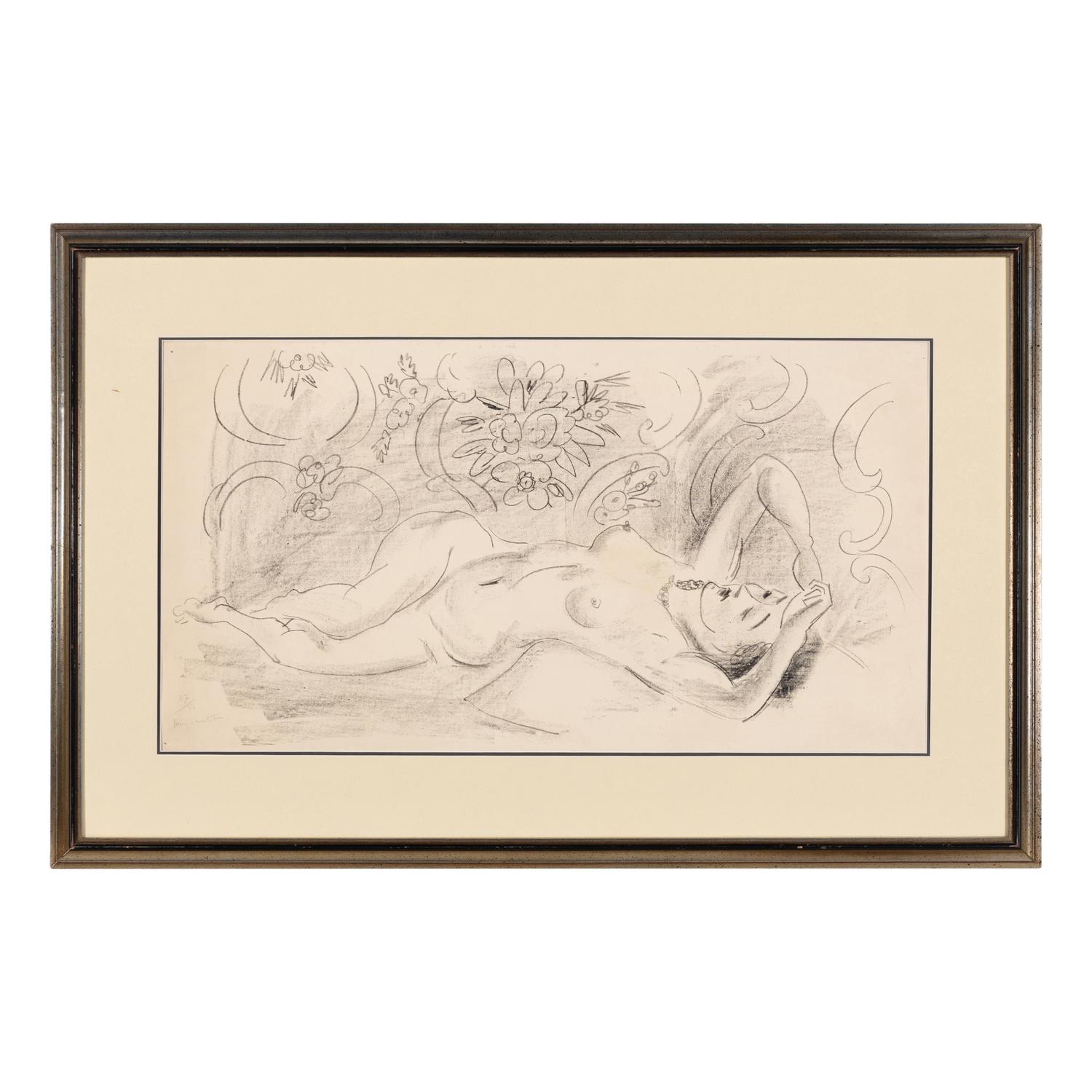 Henri Matisse (French, 1869–1954) — Nu, Étude de torsion du corps, 1926