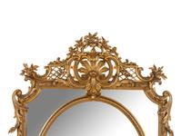 A Régence Style Gilt Composition Mirror