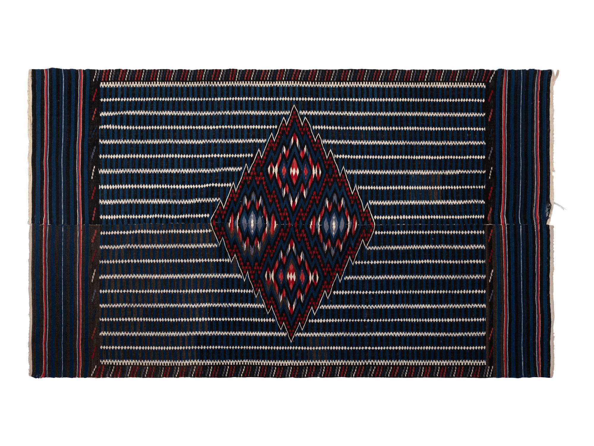 Mexican Late Classic Saltillo Serape
