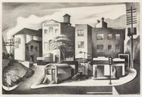 Benton Spruance, (American, 1904-1967), Supplies for Suburbia, 1938
