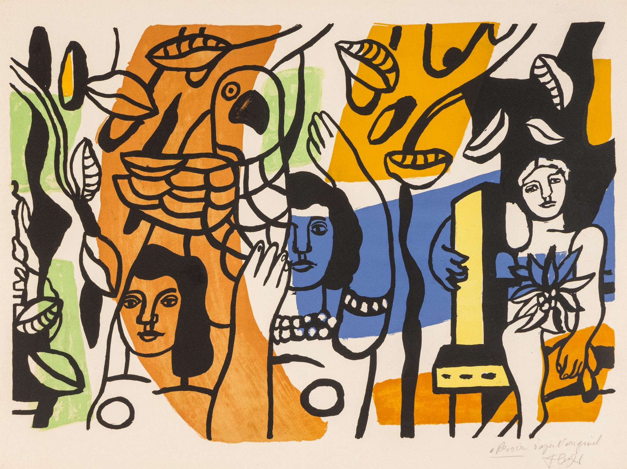 Les Femmes au Perroquet, ca. 1952
