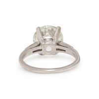 PLATINUM AND DIAMOND RING