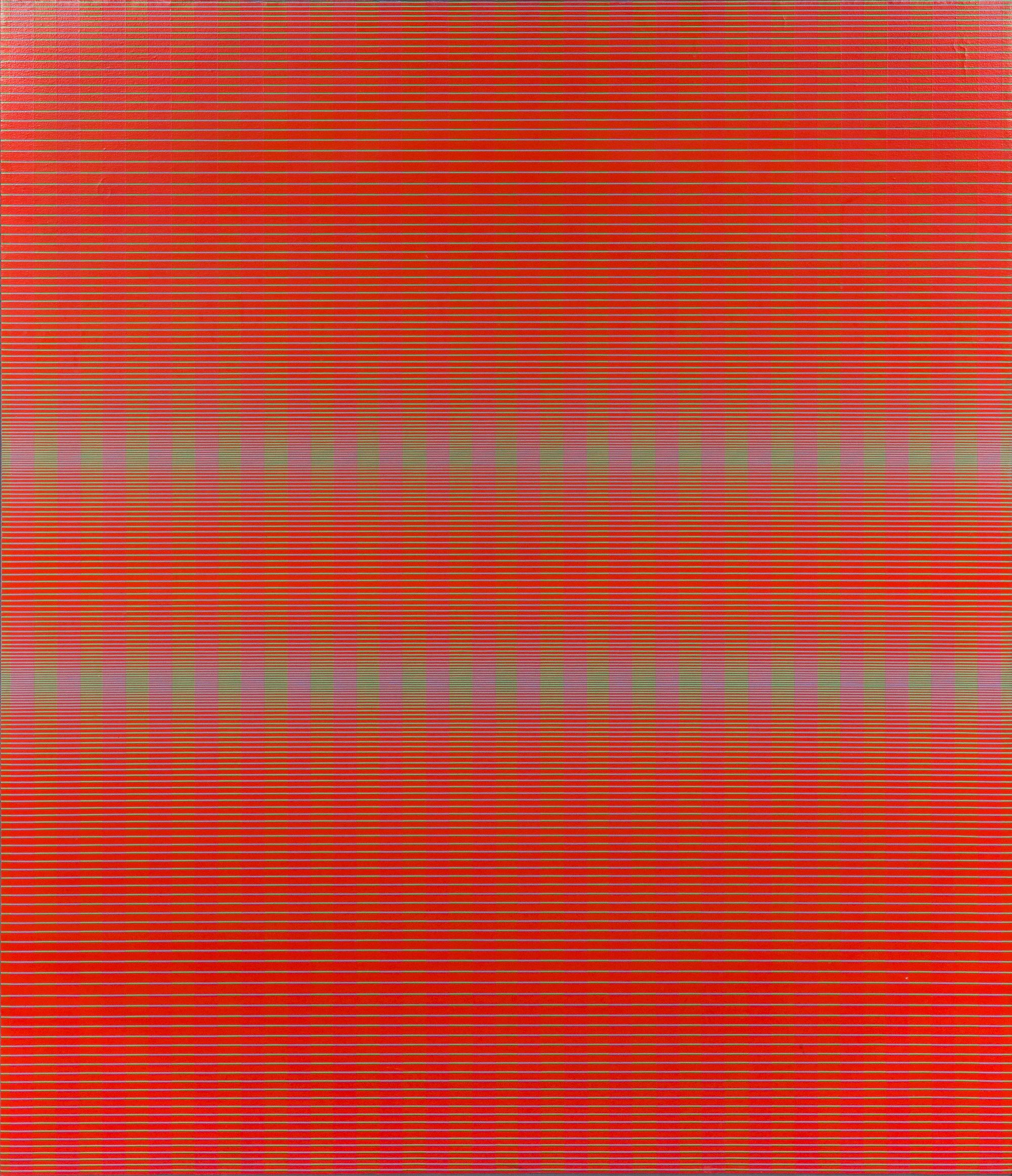 Julian Stanczak, (American, 1928-2017), Opposed to Vertical, 1967