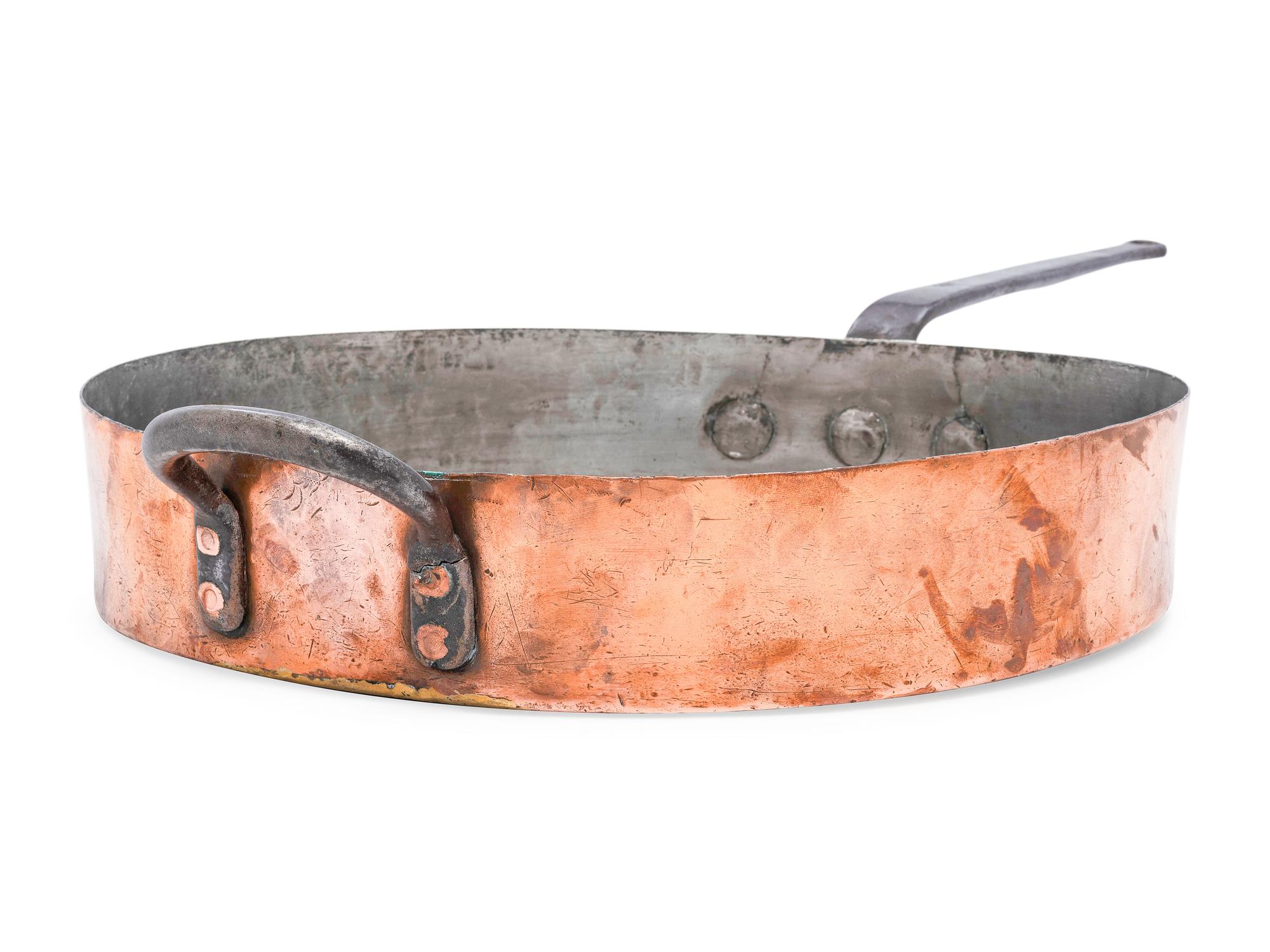 An American Copper Sauté Pan