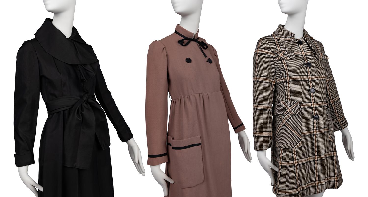 Three Designer Items: Two Geoffrey Beene, One Calvin Klein, 1960-70s