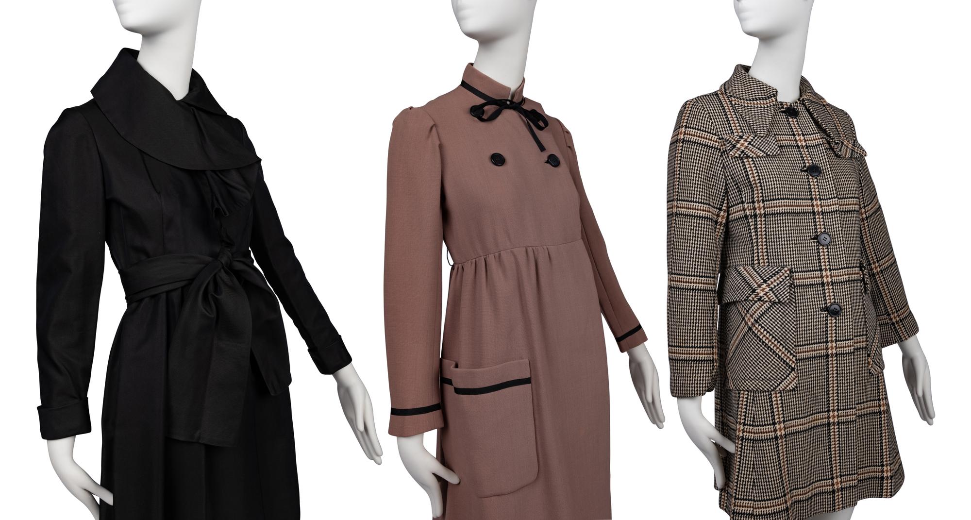 Three Designer Items: Two Geoffrey Beene, One Calvin Klein, 1960-70s