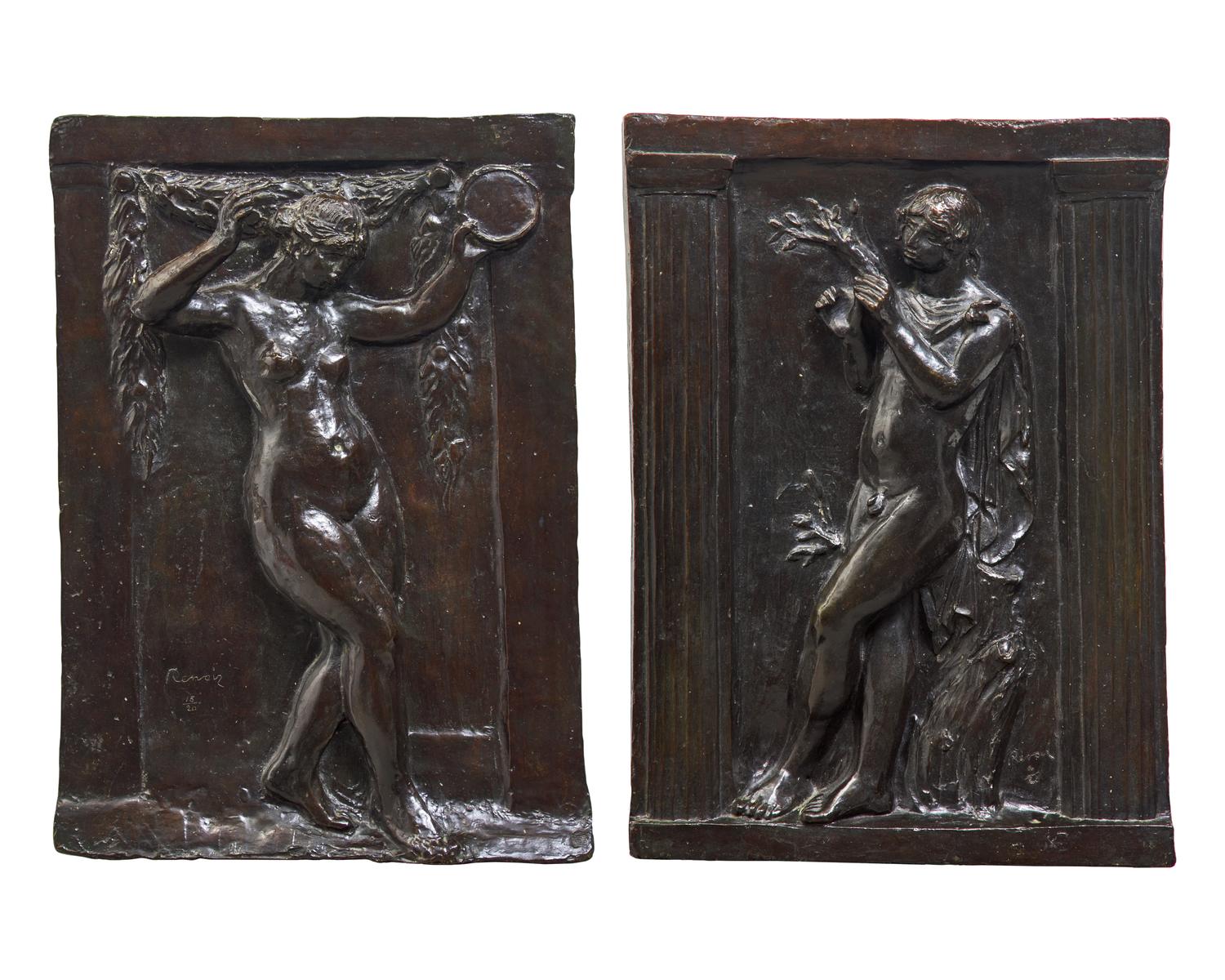 La Danseuse au Tambourin (I) ; together with Joueur de Flûte (II) | A Pair (2)