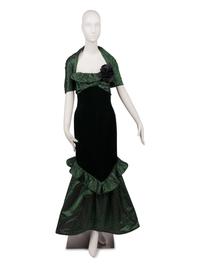Nina Ricci Evening Dress with Stole, 1988
