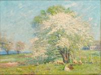 Spring Lambs , c. 1915
