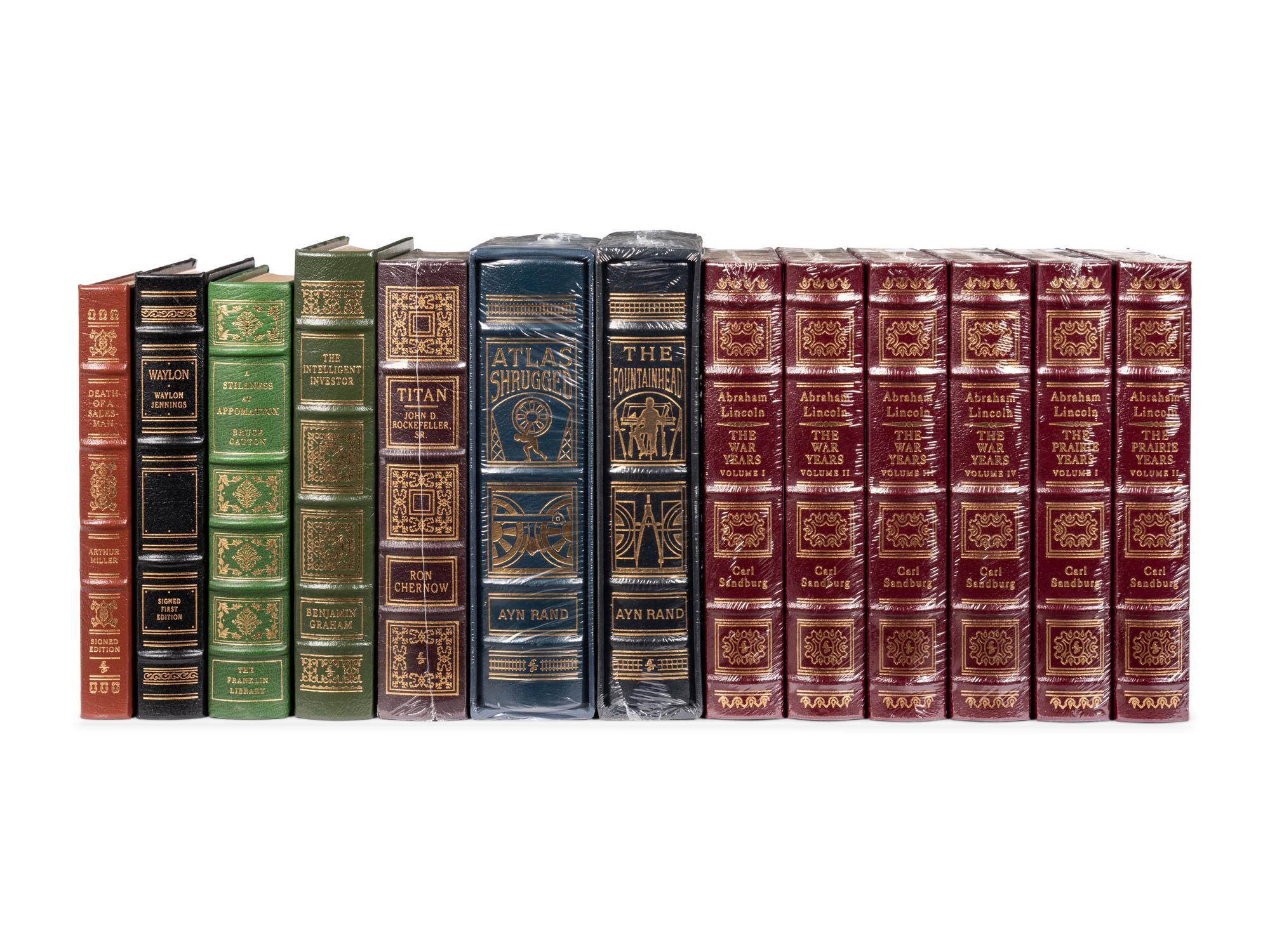 [BINDINGS] - [EASTON PRESS]. A group of 54 volumes published by the Easton Press relating to Business, Economics, and History, with some duplicated, including: