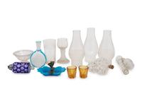 A Collection of Glass Decorative Articles